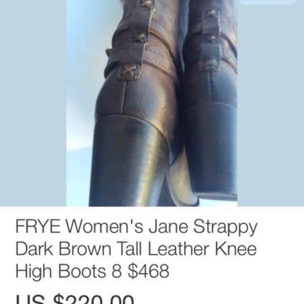 Frye Tall comfortable knee height Fall boots - Picture 5 of 8